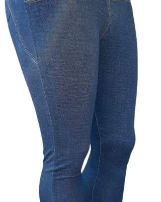 Calza pushup tipo jeans XL