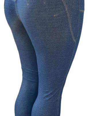Calza pushup tipo jeans  XXXL
