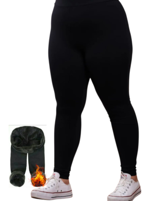 Calza pitillo forrada XL C42