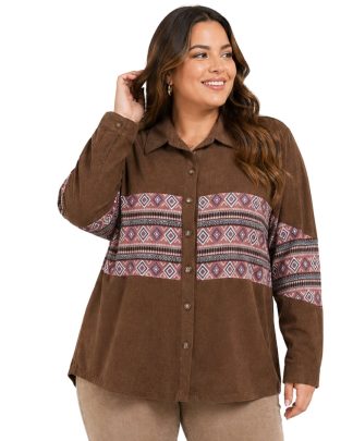 Sobrecamisa XXL encanto étnico C1121