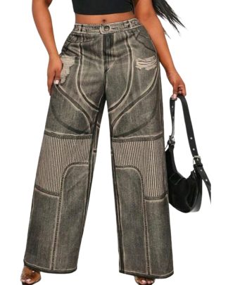 Pantalón L/XL efecto denim vintage C1125