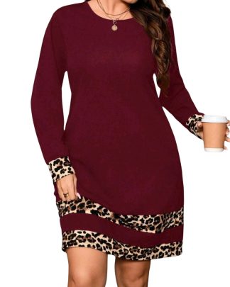Vestido XXL Clásico toque salvaje C1254